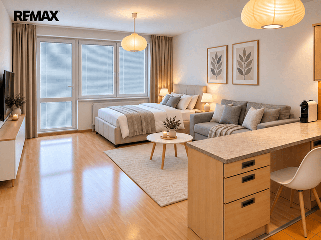 Pronájem bytu 1+kk, 40,42 m2, Praha