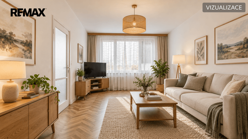 Prodej bytu 3+1, 73,4 m2, Praha